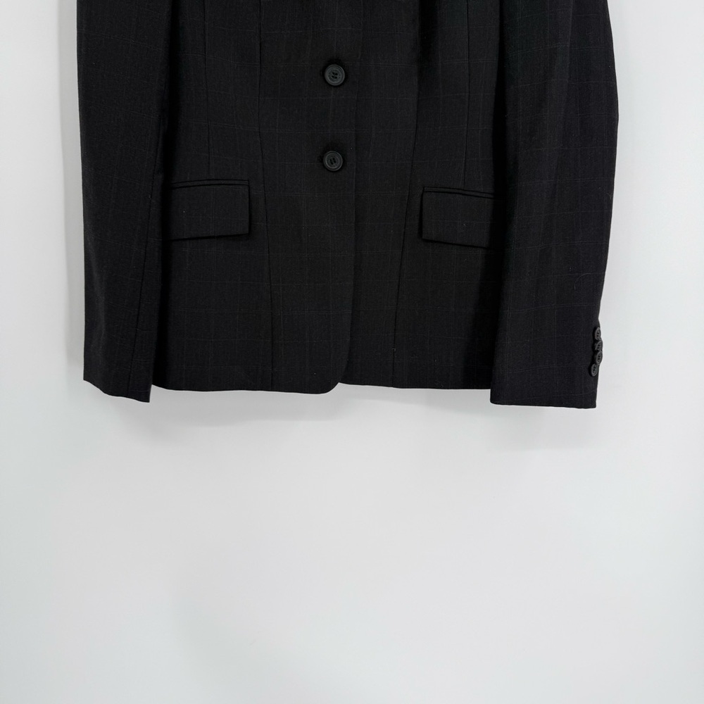 R.J. Classics Sterling Collection Show Coat Size 4S Black Worsted Wool 4-button - Picture 3 of 10